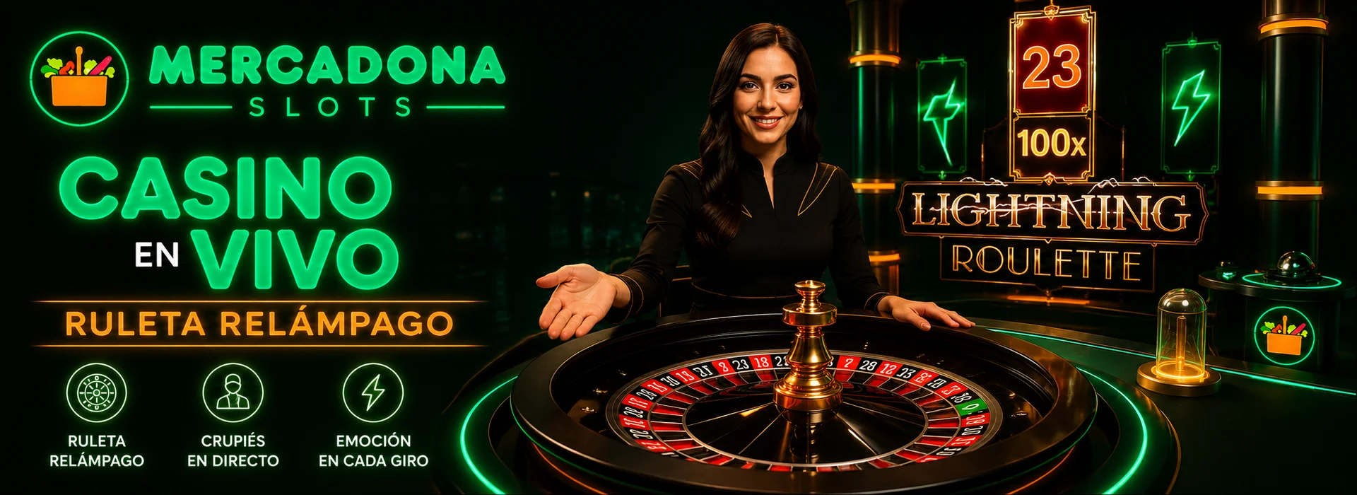 Casino en vivo — Mercadona Slots